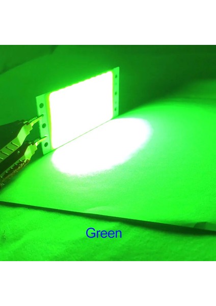 Yeşil 94XW Cob LED Işık Panel Lambası Dc 12 V Ultral Parlak Sıcak Soğuk Beyaz Mavi Kırmızı Yeşil Koçanı Yerleşik Matrix LED Ampul DC12V (Yurt Dışından)