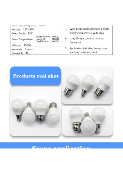 6W Tarzı E14 (2 Alana 1 Bedava) LED Ampul Ev Dekorasyonu Ofis Gw E14 E27 AC220V 3000K 4000K 6000K LED Lamba Bombillas (Yurt Dışından)