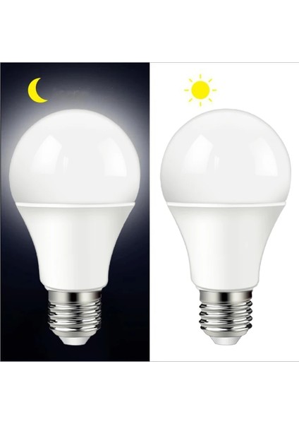 6000K Stili 4000K 1-Led Alacakaranlık Şafak Sensörlü Işık Ampul A60 E27 Bv 10 W Bahçe Koridor Dekor Gece Işıkları Işık Sensörü Gece Lambası (Yurt Dışından)