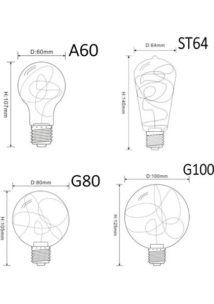 Xiyu Shop A80 Tarzı Pembe E27 LED Edison Dize Ampul A60 A80 G80 G95 Renkli Rgb Aydınlatma Bakır Tel Ampul Ev Dekor Tatil Düğün Gece Lambası (Yurt Dışından)