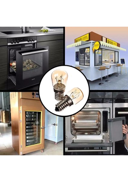 15 Saat 15W 25W Fırın Işığı Lambası Yüksek Sıcaklık Elsius Fırın Işığı Lambası Lm E14 Fırın Işığı (Yurt Dışından)