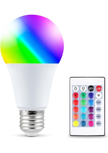 25W Tarzı Rgbww E27 Rgb Ampul Akıllı Ampul Rgb Lamba Ev Yatak Odası Noel Partisi Dekoru Için Uzaktan Kumanda ile Ac (Yurt Dışından)