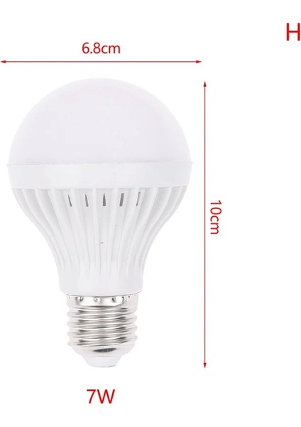 7W LED Ampul E27 Lambalar Dc 12V LED Işık 3W 5W 7W 9W 12W 15W 20W 30W Gerçek Güç Ampuller Spotlight Lampada LED Bombillas Lamba (Yurt Dışından)