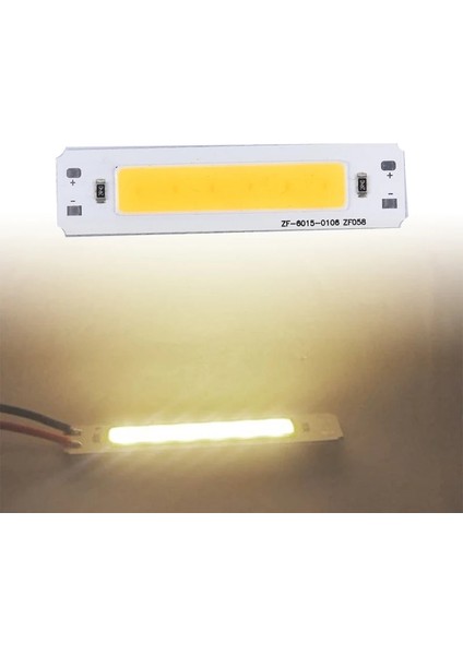 Ww Dıy USB Masa Lambası Panel Işığı Için 5V Cob Bar Işık Kaynağı 2W Şerit Işık (Yurt Dışından)