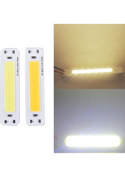 Ww Dıy USB Masa Lambası Panel Işığı Için 5V Cob Bar Işık Kaynağı 2W Şerit Işık (Yurt Dışından)
