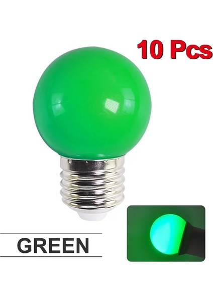 Yeşil LED Ampul Lamba Bomlillas E27 Renkli LED Işık Lampada Ampul 3 W Ac 220 V Smd El Feneri G45 Küre Ampuller Ev Dekor (Yurt Dışından)