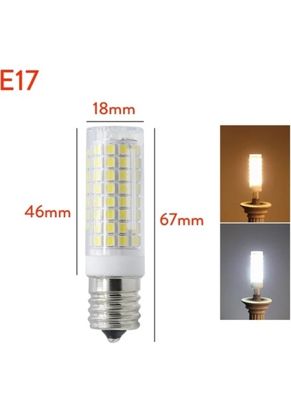 E11 Tarzı E17 LED Ampuller Mini Kısılabilir G4 G9 BA15D E11 E12 E14 E17 9W 102 LED Mısır Ampuller Ev Için 80W Halojen Lamv 110V Değiştirin (Yurt Dışından)