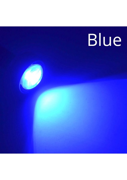 Mavi 2 Adet Yeni 23MM Araba Kartal Göz Gümüş Kabuk Drl LED Gündüz Farları LED 12V Yedekleme Geri Vites Park Sinyali Otomobil Lambası (Yurt Dışından)