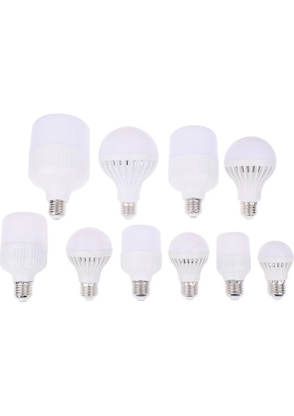 Sarı LED Ampul E27 Lambalar Dc 12V LED Işık 3W 5W 7W 9W 12W 15W 20W 30W Gerçek Güç Ampuller Spotlight Lampada LED Bombillas Lamba (Yurt Dışından)