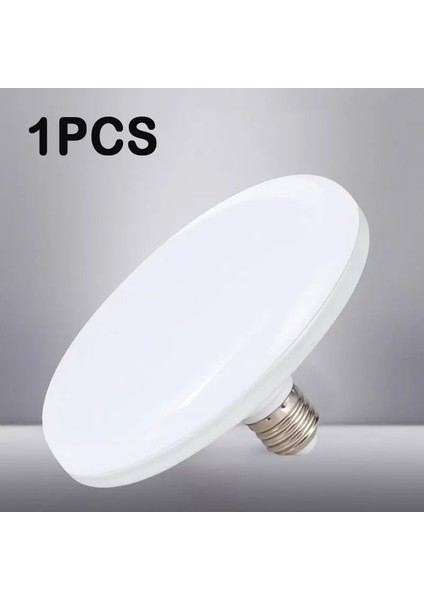 30W Tarzı Beyaz LED Ampul Ac 220V E27 Taban Ev Enerji Tasarruflu Lamba 18W Iç Aydınlatma Uçan Daire Işık 6500K Tavan Lambası Garaj Işığı (Yurt Dışından)
