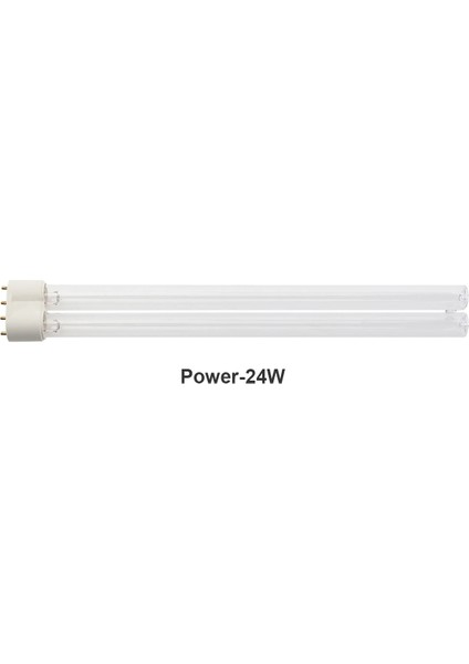24W 2G11 Kuvars Lamba Tüpleri Uvc 18W 24W 36W 55W Uv Dezenfeksiyon Lamba Tüpü Ultraviyole Lamba Işık Sterilizasyon Lamba Ampuller (Yurt Dışından)