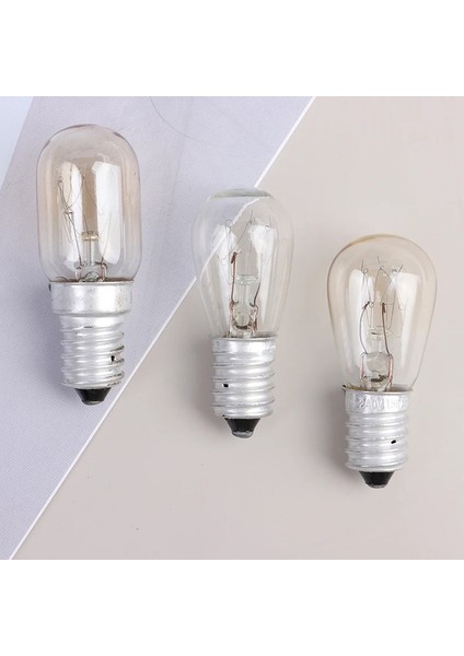 10W E14 Fırın Ampul Halojen Fırın Buzdolabı Lambası Yüksek Sıcaklığa Dayanıklı Güvenli Kurutucu Mikrodalga Ampul Yeni (Yurt Dışından)