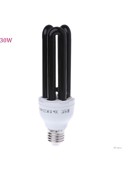 30W E27 Uv Ultraviyole Floresan Siyah Işık Cfl Ampul Lamba 220V (Yurt Dışından)