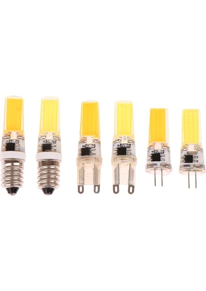 G4C Enerji Tasarruflu G4 G9 E14 9 W Silika Jel Lamba Cob LED Kısılabilir Ampul Beyaz Sıcak Ac 220 V Lamba Mısır Decro Lamba (Yurt Dışından)