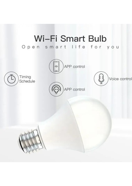 E27 Corui Wifi Akıllı Ampul Akıllı Yaşam Kısılabilir Soğuk Sıcak Akıllı Ev Ampul Uzaktan Ses Kontrolü Alexa Google Home ile Çalışmak (Yurt Dışından)