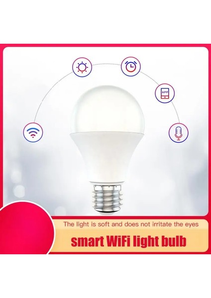 E27 Corui Wifi Akıllı Ampul Akıllı Yaşam Kısılabilir Soğuk Sıcak Akıllı Ev Ampul Uzaktan Ses Kontrolü Alexa Google Home ile Çalışmak (Yurt Dışından)