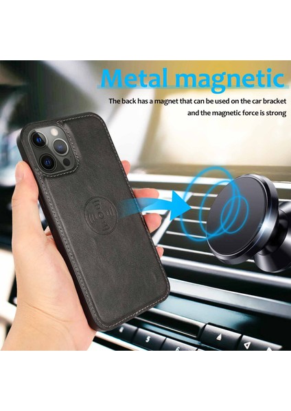 Iphone 15 Pu Deri Cüzdan Için Telefon Kılıfı Stand 2'si 1 Arada Söndürülebilir Manyetik Kapak Kayış Mavisi (Yurt Dışından)