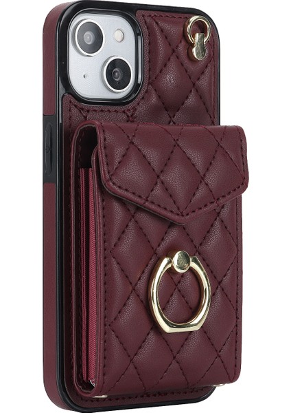 Iphone 15 Plus Için Rfıd Için Rfıd Engelleme Telefon Geri Koruma Kasası Çoklu Kart Yuvaları Yüzük Kickstand Pu Deri+Tpu Kapak Kırmızısı (Yurt Dışından) fiyatları