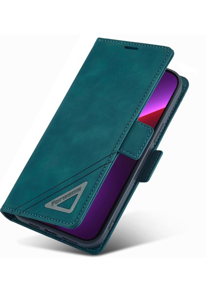 Iphone 15 Plus Artı Flip Deri Cüzdan Için (Yurt Dışından)