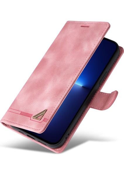 Iphone 15 Pro Max Stand Kabuk Flip Cüzdan Anti-Çizgi Pu Deri Kılıf Cilt Touch Telefon Kapak Pembe (Yurt Dışından) indirimleri
