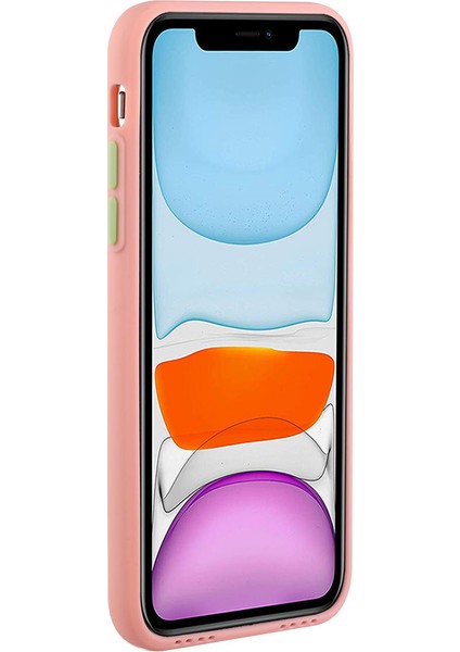 Iphone 15 Pro Max Anti-Cratch Tpu Tpu Kasa Bırak-Kötü Kart Tutucu Kapak Pembe (Yurt Dışından)