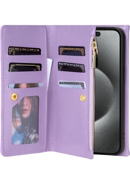 Iphone 12 Pro Max Case 7 Kart Yuvaları Deri Cüzdan Şok Geçirmez Flip Kapak-Ilanı (Yurt Dışından) fırsatları