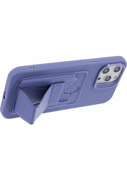 Iphone 12 Pro Max Için 6,7 Inç Kasa Kart Tutucu Kickstand Yumuşak Tpu Telefon Geri Koruyucu Mavi (Yurt Dışından) indirimleri