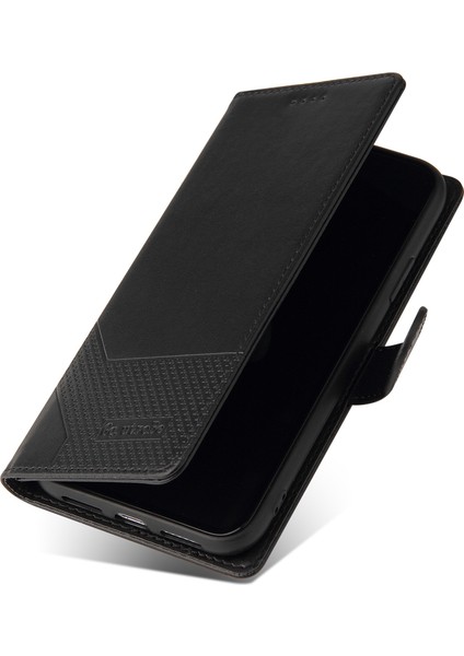 Iphone 15 Pro Case Için Cüzdan Stand-Black ile Deri Telefon Kapağı (Yurt Dışından) indirimleri
