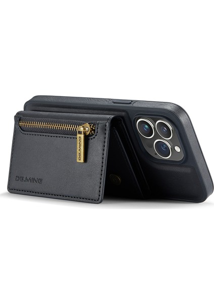 Iphone 12 Pro Max Case Pu+Pc+Tpu Geri Kabuk Cüzdan Telefon Kapak Black (Yurt Dışından) modelleri