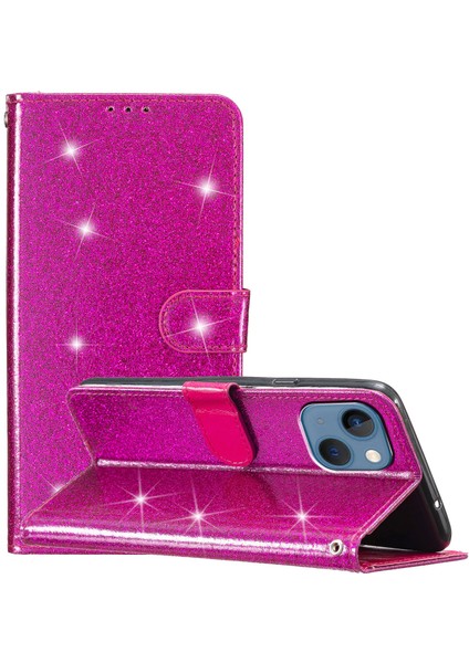 iPhone 14 Plus Için Pu Deri Kılıf Folio Flip Cüzdan Stand Akıllı Telefon Kapak Çizgisi (Yurt Dışından) indirimleri