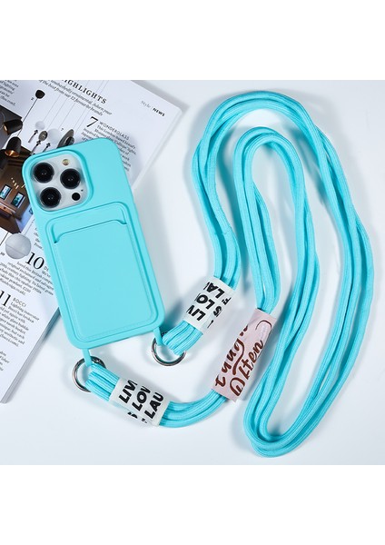 Iphone 15 Pro Yumuşak Slim Koruyucu Kılıf Sıvı Silikon Kart Tutucu Kapak Strap-Chyan (Yurt Dışından) fiyatları