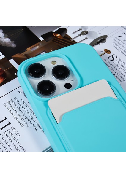 Iphone 15 Pro Yumuşak Slim Koruyucu Kılıf Sıvı Silikon Kart Tutucu Kapak Strap-Chyan (Yurt Dışından) fırsatları