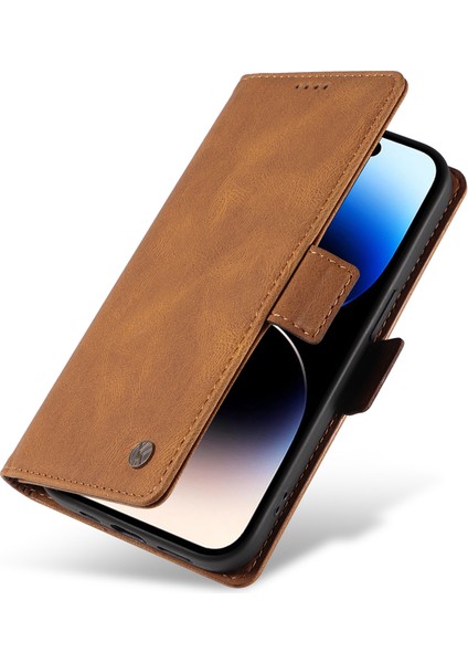 Iphone 15 Pro Pu Deri Kabuk Manyetik Cilt Touch Cüzdan Stand Kapak Kılıfı Için Cep Telefonu Kılıfı (Yurt Dışından) indirimleri
