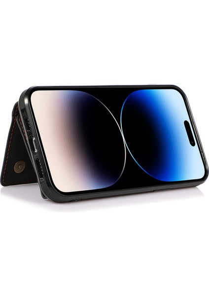 Iphone 12 Pro Max Için 6.7 Inç Cep Telefonu Kılıf Tri Katlı Cüzdan Anti-Çizik Pu Deri+Tpu Kapak-Black (Yurt Dışından) fiyatları