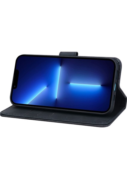 Iphone 15 Pro Baskı Için Çiçek Kabuk Telefon Kapağı Ince-Fit Buzağı Doku Stand Cüzdan Deri Kılıf (Yurt Dışından) fiyatları