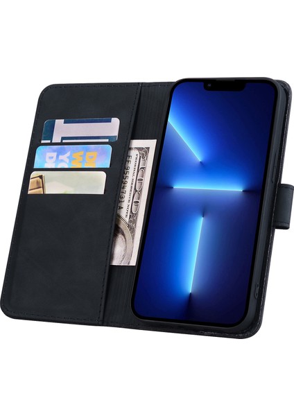 Iphone 15 Pro Baskı Için Çiçek Kabuk Telefon Kapağı Ince-Fit Buzağı Doku Stand Cüzdan Deri Kılıf (Yurt Dışından) modelleri