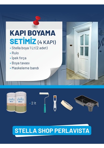 Stella Kapı Boyama Seti 2lt