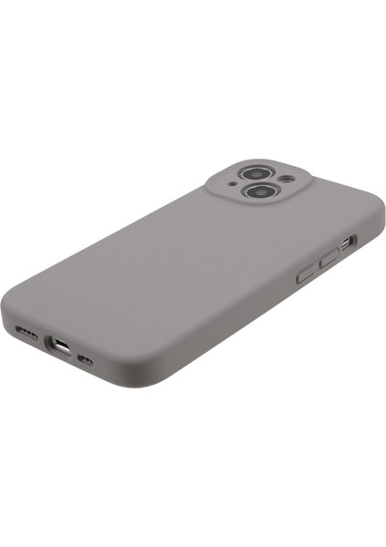 iPhone 14 Plus Içinsıvı Silikon+Pc Telefon Kılıfı Plus Çizgiye Karşı Çizgi Anti Kesik Telefon Kapak Grey (Yurt Dışından) modelleri