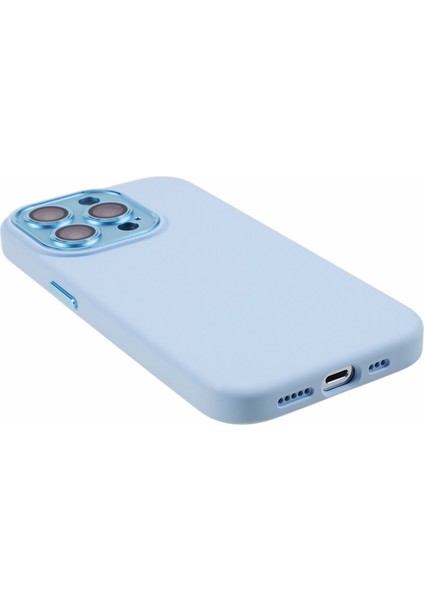 Iphone 14 Pro Max Metal+Temsilli Cam Lens Koruyucu Telefon Kılıfı Sıvı Silikon+Pc Anti-Güz Anti Cover-Chyan (Yurt Dışından) fırsatları