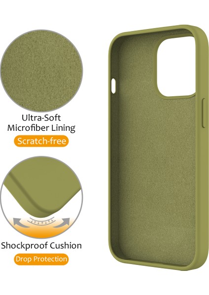 İPhone 14 Pro Max Kickstand Case PC+Silikon Kapağı Magsafe-Green ile Uyumlu (Yurt Dışından) fırsatları
