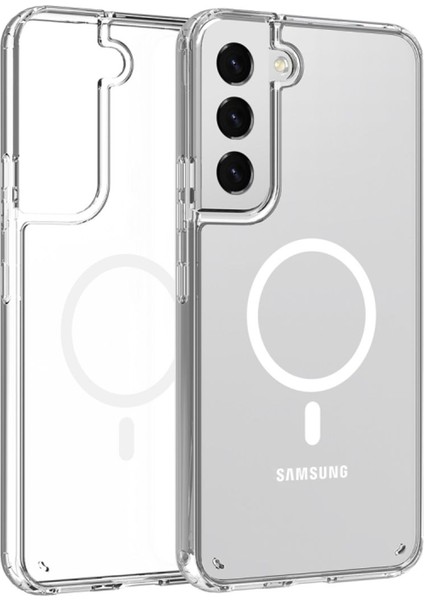 Samsung Galaxy S23 Kılıf Embos Magsafeli Pc Kapak
