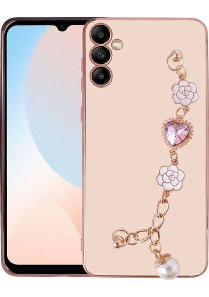 Samsung Galaxy A24 Kılıf Taka Lazer Taşlı Kapak
