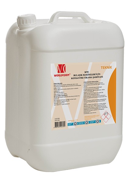 Bulaşık Makineleri Için Yıkama Şampuanı MTC200 10 kg