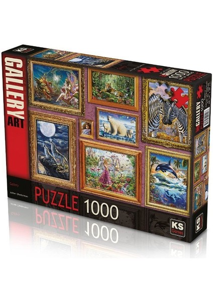 20546 Gallery 1000 Parça Puzzle -Ks Puzzle