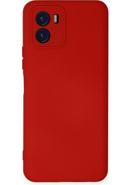 Vivo Y15S Uyumlu Nano Arka Koruma Kılıf - Kırmızı