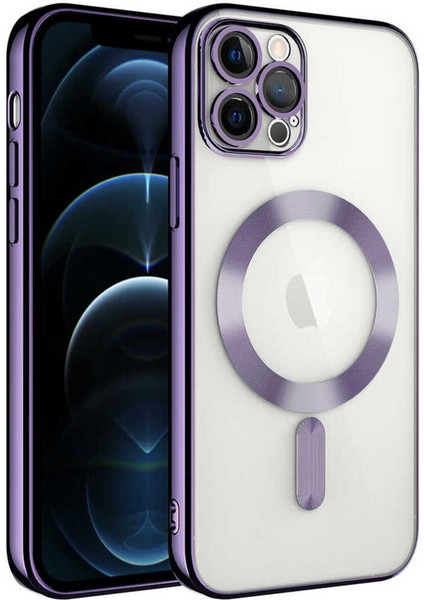 Apple iPhone 13 Pro Max Kılıf Demre Kamera Korumalı Wiriless Özellikli Kapak