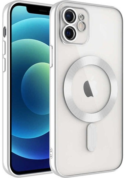 Apple iPhone 12 Kılıf Demre Kamera Korumalı Wiriless Özellikli Kapak