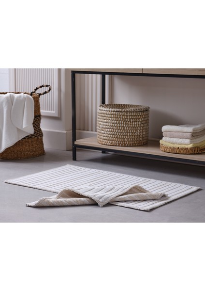 Doquhome Liva Banyo Paspası Krem&vizon 60X100CM