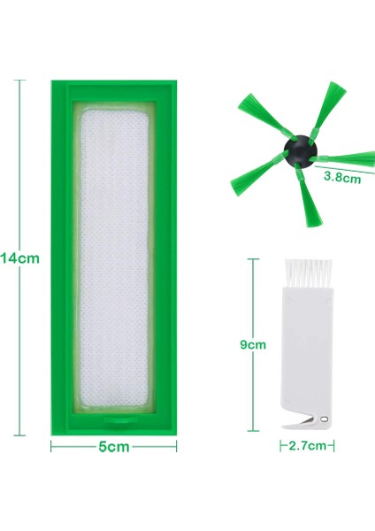 Vorwerk Kobold VR200 Robot Süpürge Için, Filtre, Yan Fırçalar (Yurt Dışından)