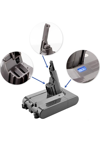 Dyson V7 2200MAH Için Bonacell 21.6V Li-Ion Pil Değişimi (Yurt Dışından) modelleri